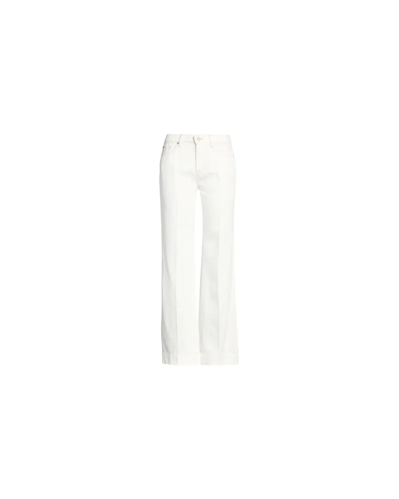 7 for all mankind HOSEN & RÖCKE - Hosenauf YOOX.COM Weiß