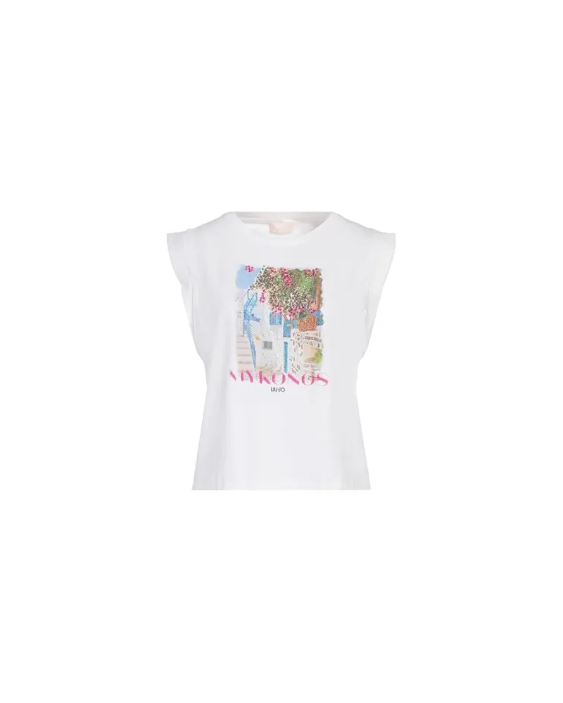Liu Jo TOPS - T-shirtsauf YOOX.COM Weiß