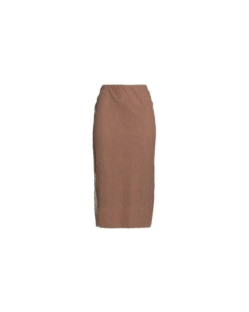 Philosophy Di Lorenzo Serafini HOSEN & RÖCKE - Midi-Röckeauf YOOX.COM Braun