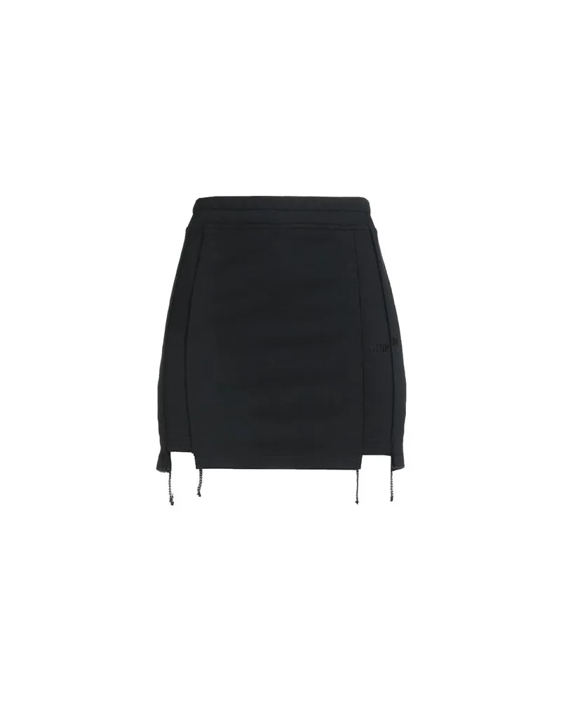 VETEMENTS HOSEN & RÖCKE - Miniröckeauf YOOX.COM Schwarz
