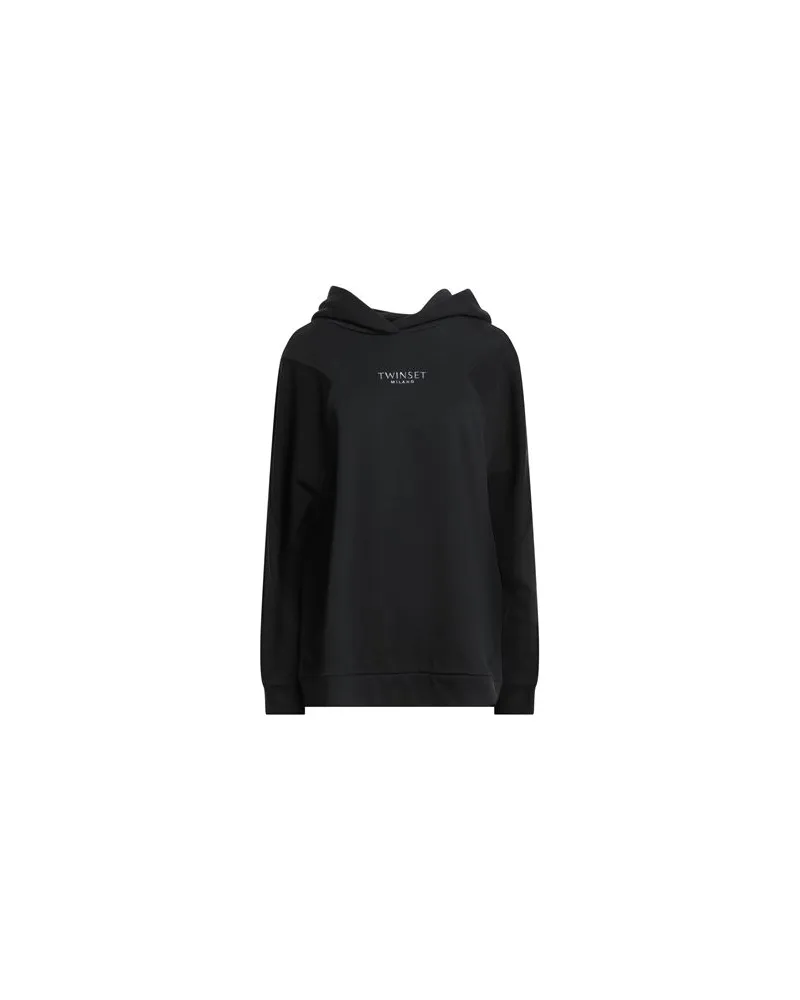 Twin-Set TOPS - Sweatshirtsauf YOOX.COM Schwarz