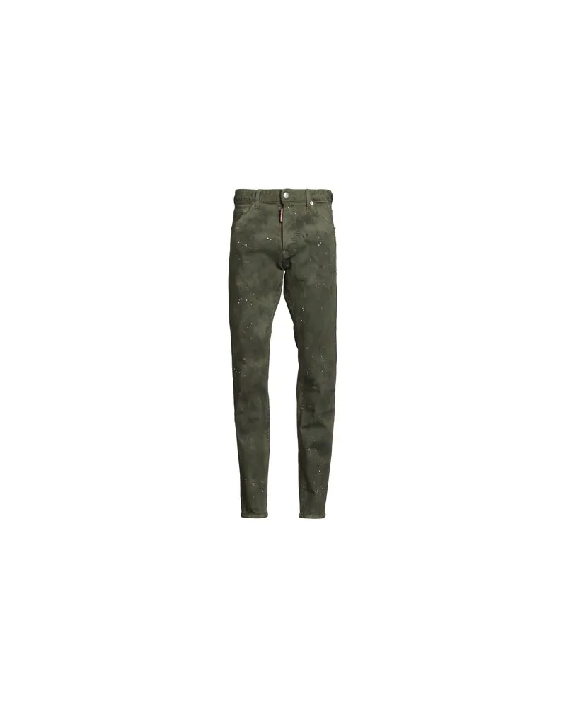 Dsquared2 HOSEN & RÖCKE - Jeanshosenauf YOOX.COM Militärgrün