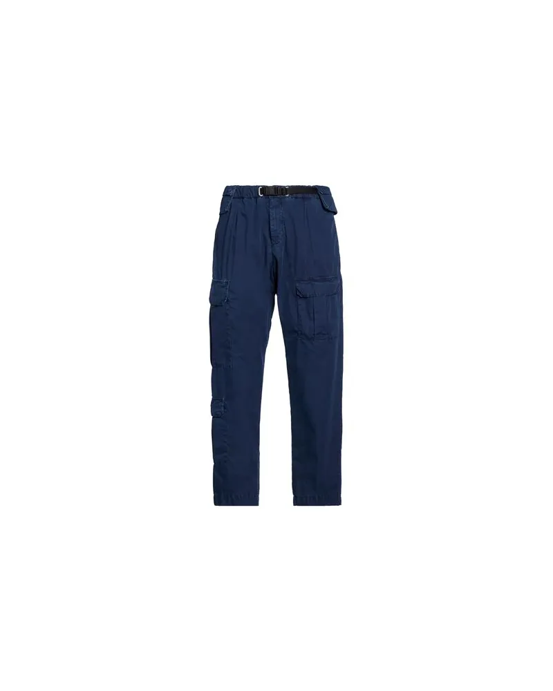 PLAN C HOSEN & RÖCKE - Hosenauf YOOX.COM Marineblau