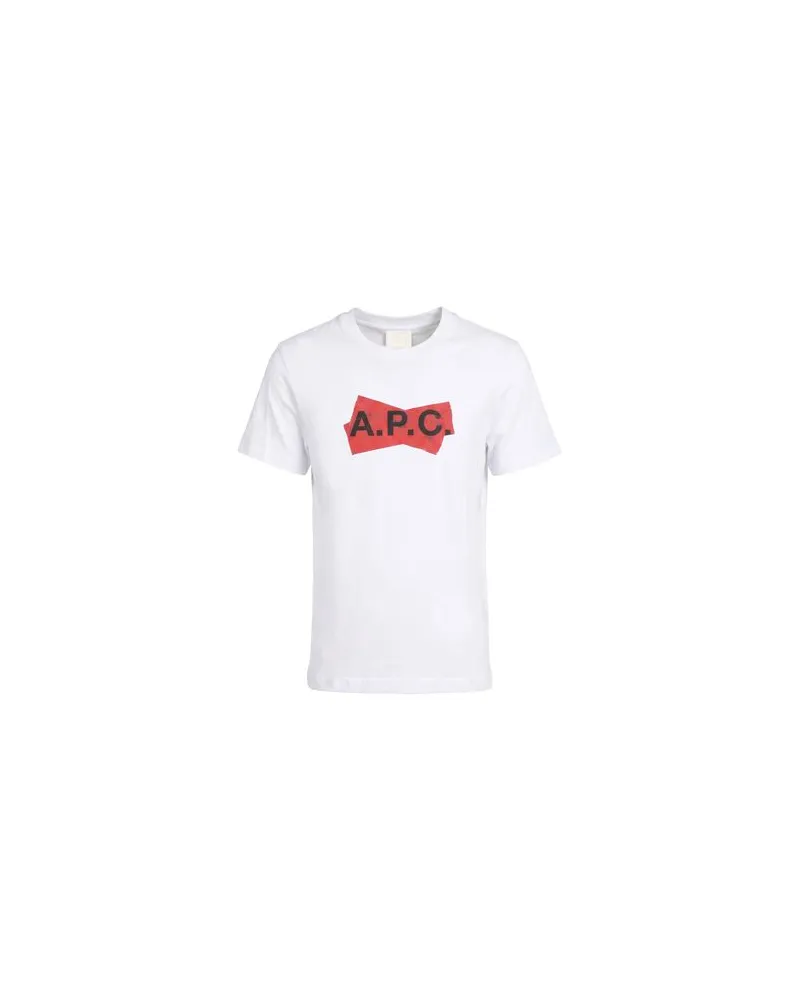 A.P.C. TOPS - T-shirtsauf YOOX.COM Weiß