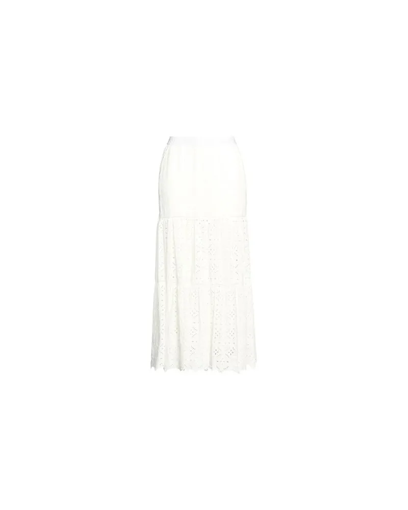 Ermanno Scervino HOSEN & RÖCKE - Maxi-Röckeauf YOOX.COM Weiß