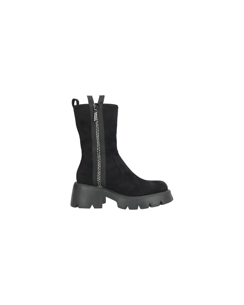 Luciano Barachini SCHUHE - Stiefelettenauf YOOX.COM Schwarz