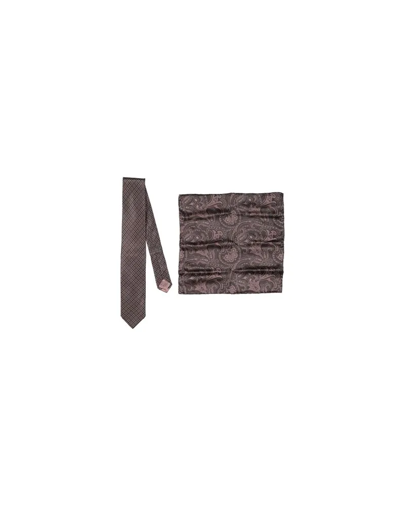 Italo Ferretti ACCESSOIRES - Krawatten & Fliegenauf YOOX.COM Schokobraun