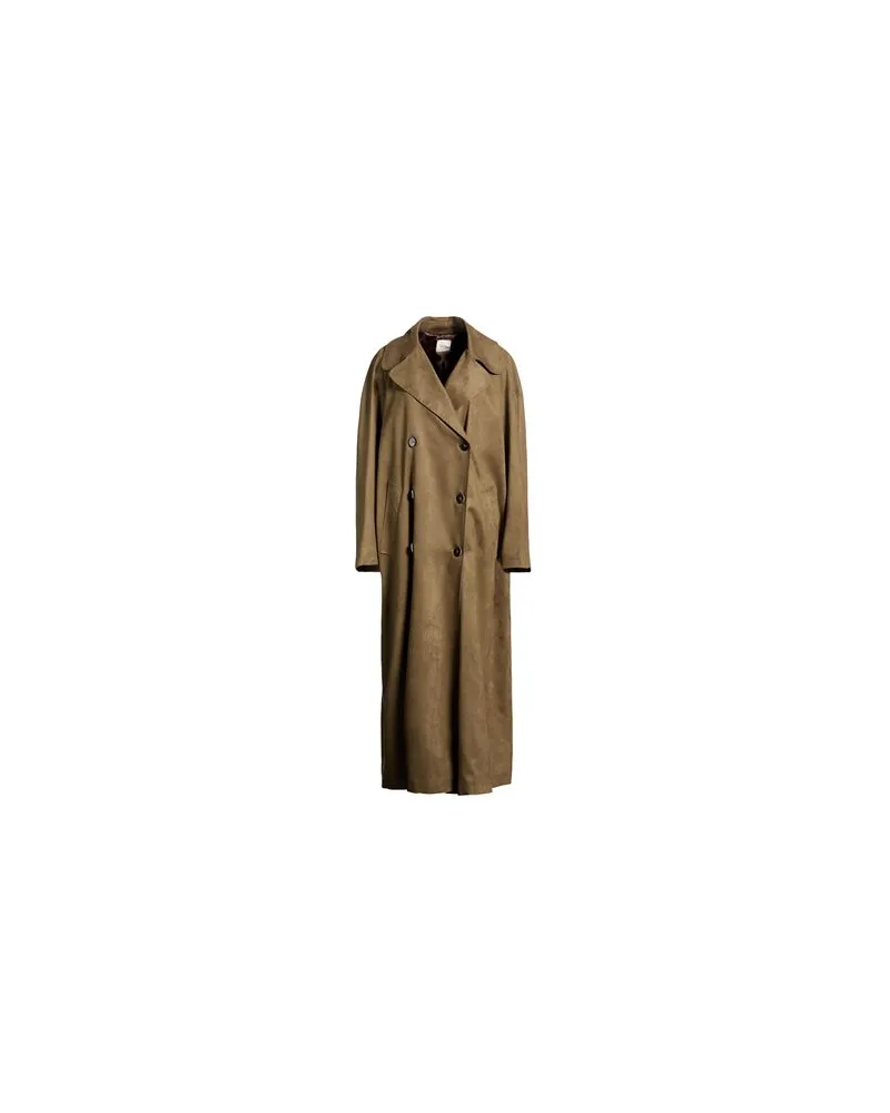 ALYSI CRÈME - JACKEN & MÄNTEL - Jacken, Mäntel & Trenchcoatsauf YOOX.COM Militärgrün