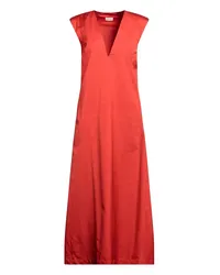 By Malene Birger Maxi-Kleid Rot