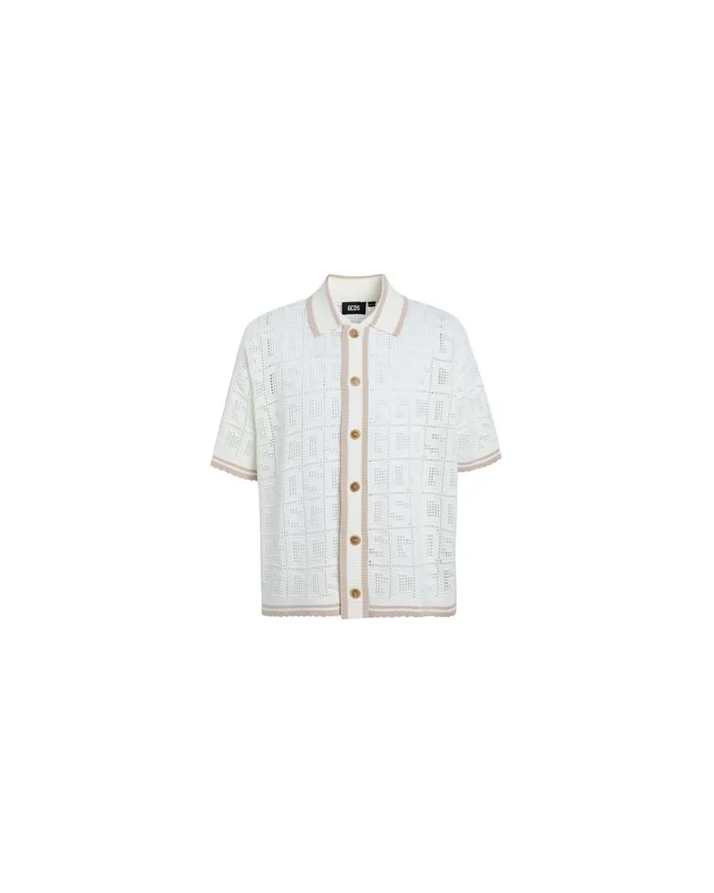 GCDS TOPS - Hemdenauf YOOX.COM Elfenbein