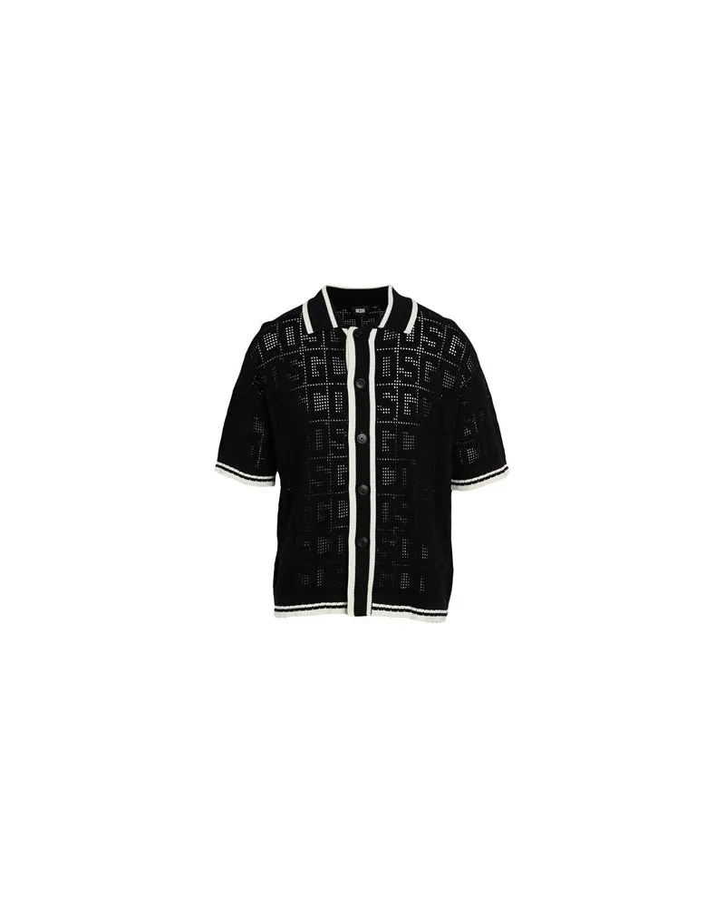 GCDS TOPS - Hemdenauf YOOX.COM Schwarz