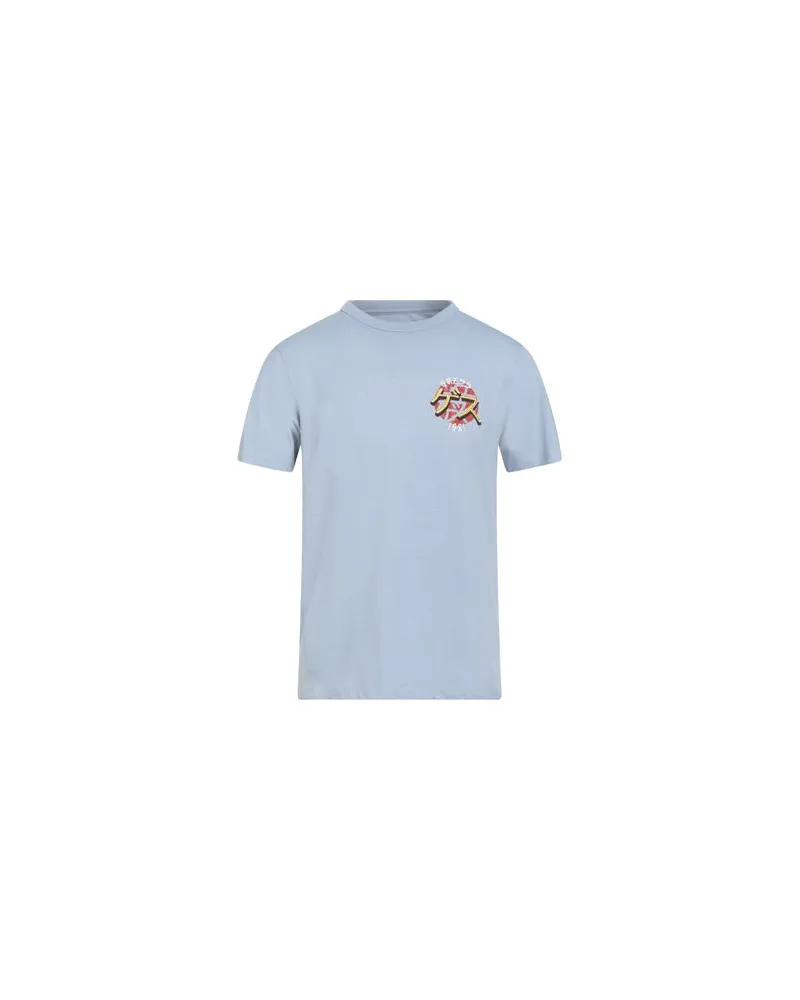 Guess ECO - TOPS - T-shirtsauf YOOX.COM Himmelblau