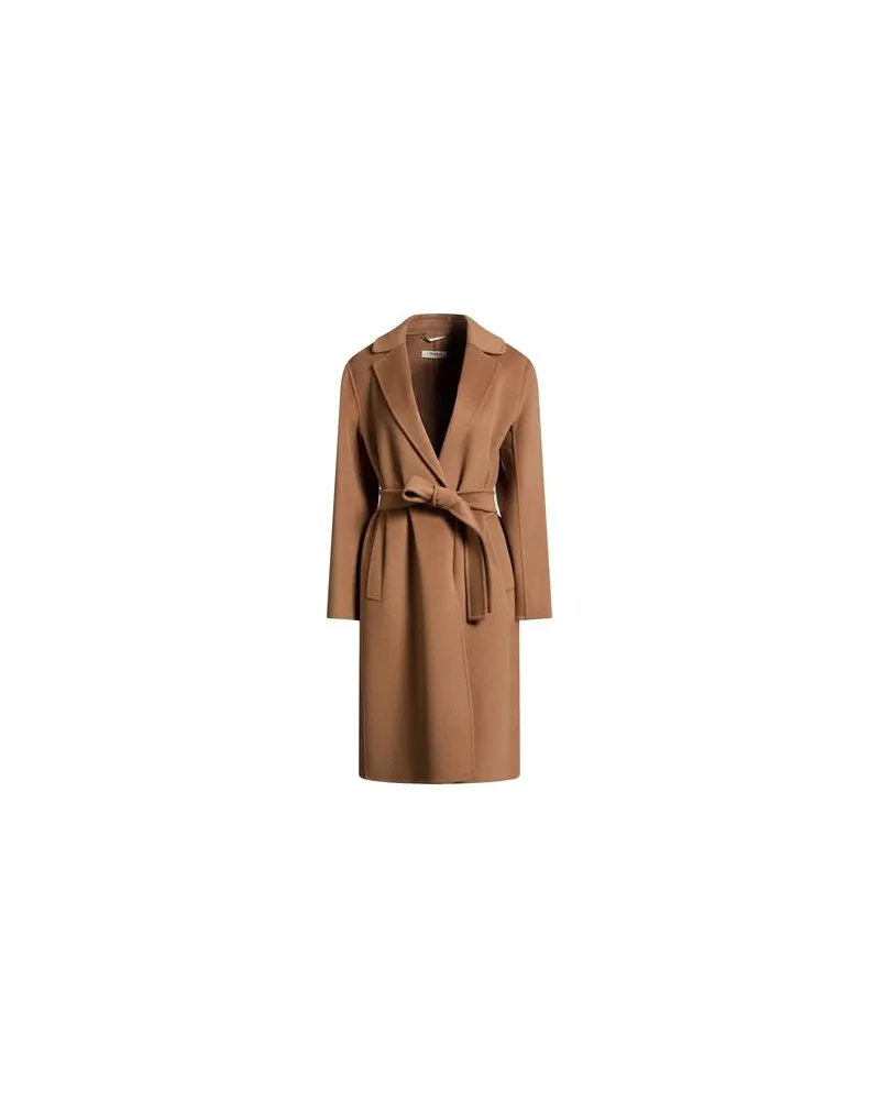 Max Mara JACKEN & MÄNTEL - Mäntelauf YOOX.COM Kamel