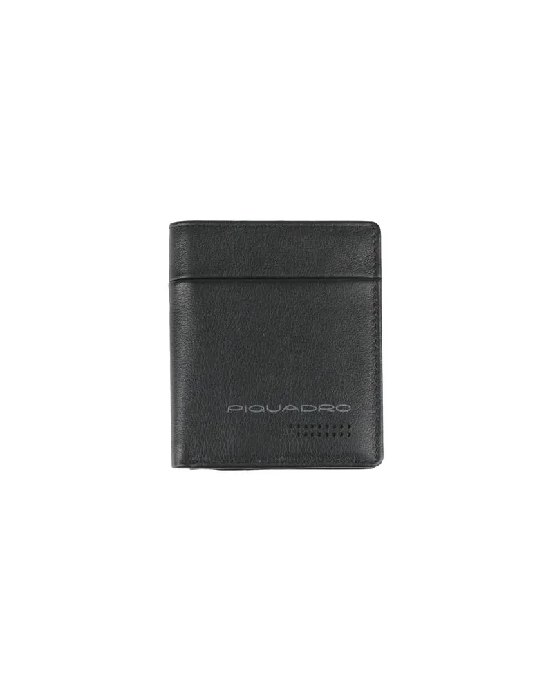 Piquadro Kleinlederwaren - Brieftaschenauf YOOX.COM Schwarz