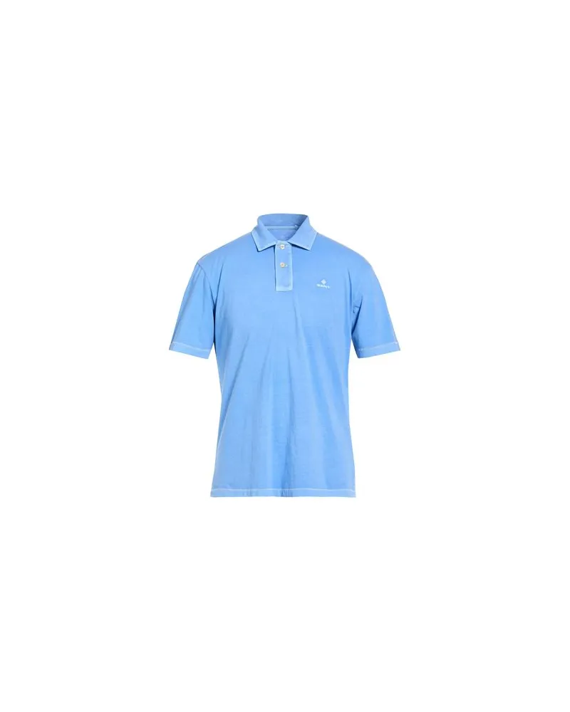 Gant TOPS - Poloshirtsauf YOOX.COM Azurblau
