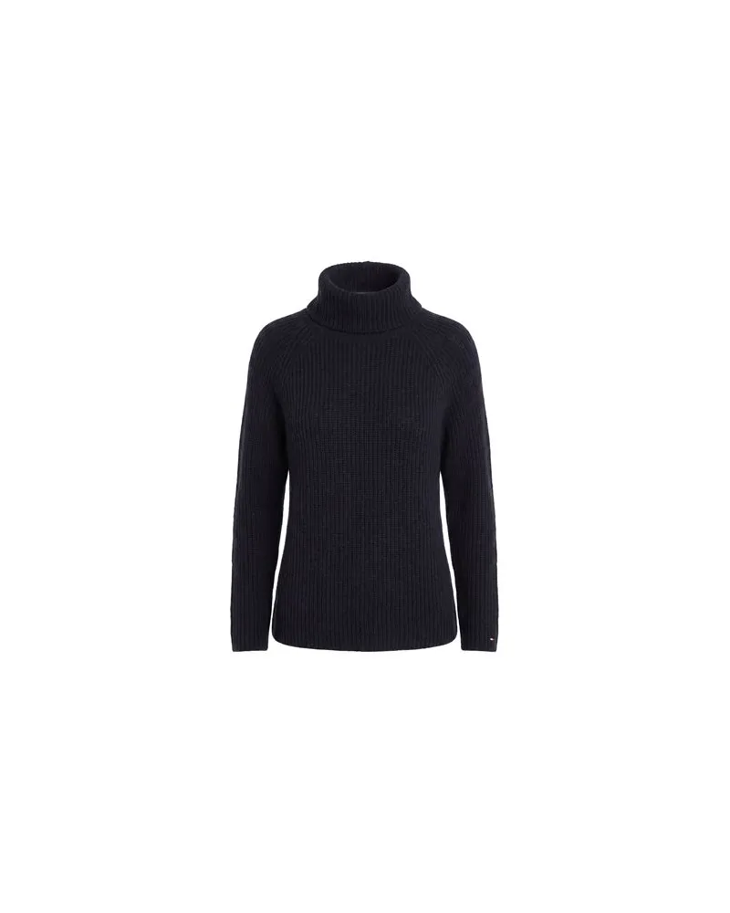 Tommy Hilfiger STRICKWAREN - Rollkragenpulloverauf YOOX.COM Nachtblau