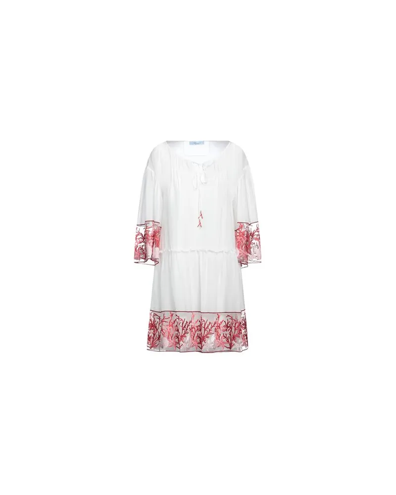 Blumarine KLEIDER - Mini-Kleiderauf YOOX.COM Cremeweiß