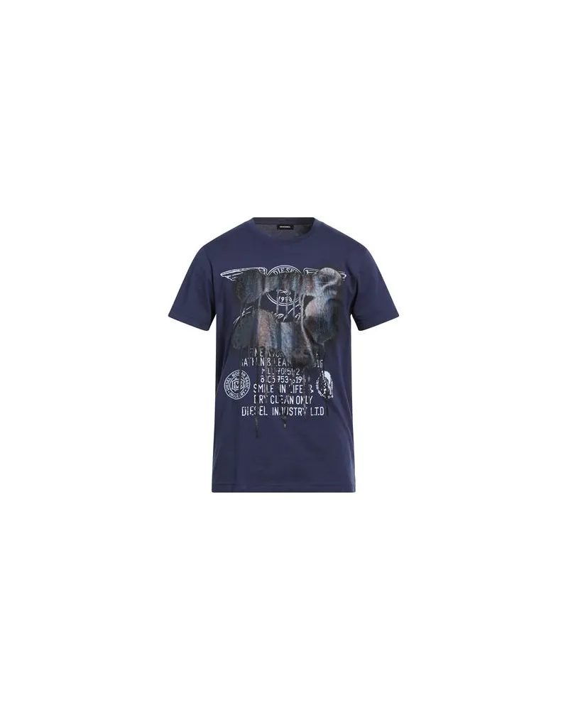 Diesel TOPS - T-shirtsauf YOOX.COM Marineblau
