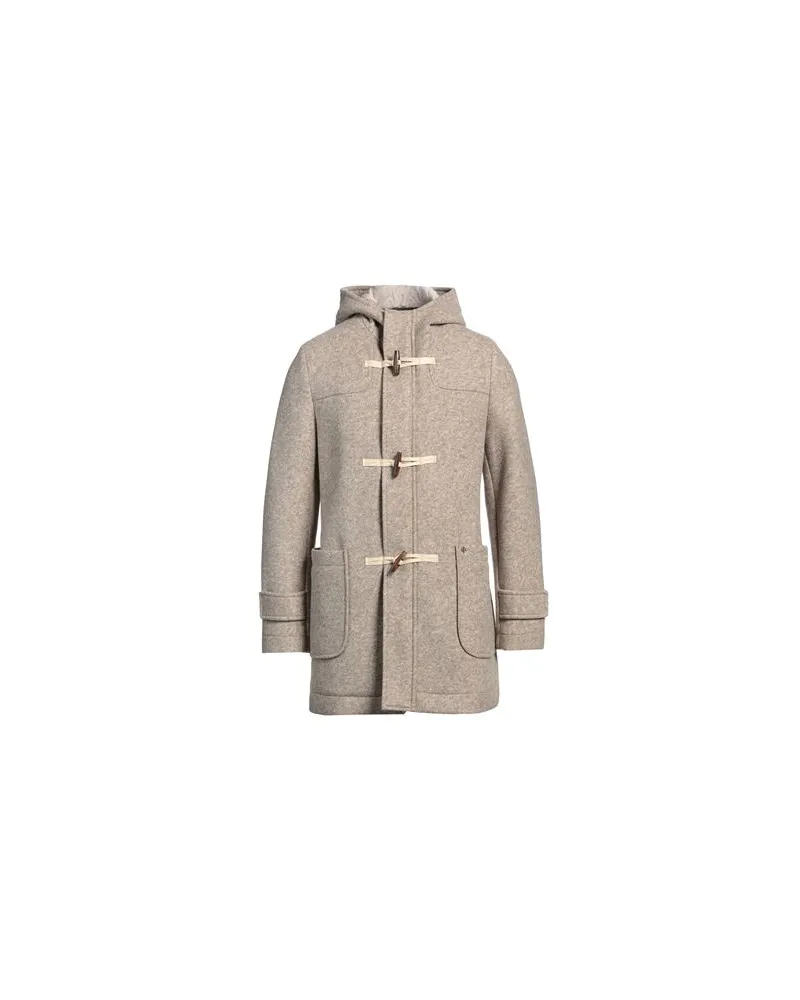 DISTRETTO12 JACKEN & MÄNTEL - Mäntelauf YOOX.COM Beige