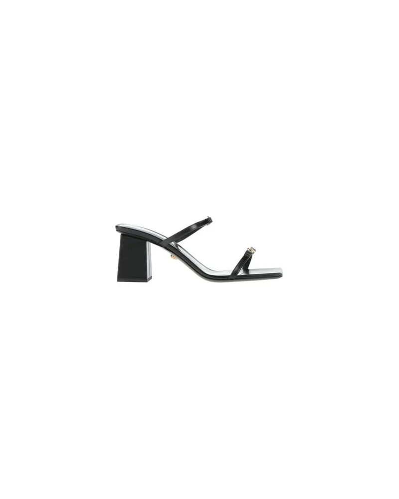 Versace SCHUHE - Sandalenauf YOOX.COM Schwarz