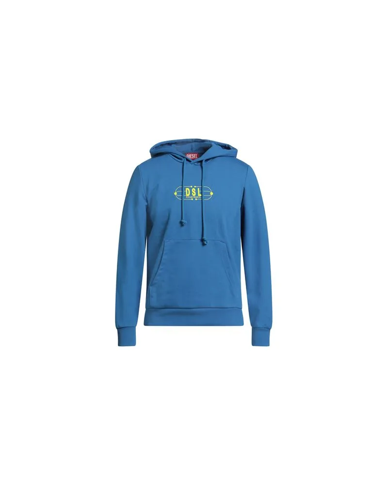 Diesel TOPS - Sweatshirtsauf YOOX.COM Blau
