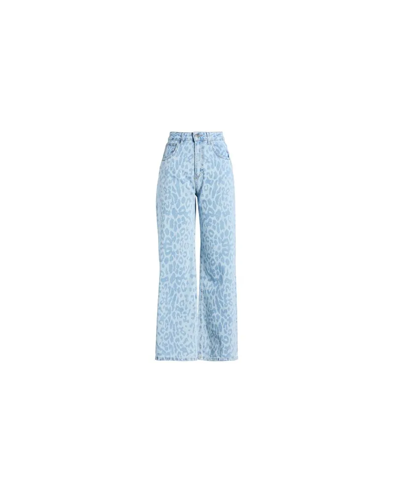 KONTATTO HOSEN & RÖCKE - Jeanshosenauf YOOX.COM Blau