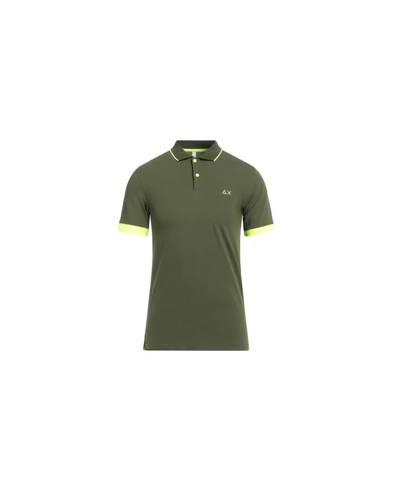Sun68 TOPS - Poloshirtsauf YOOX.COM Militärgrün