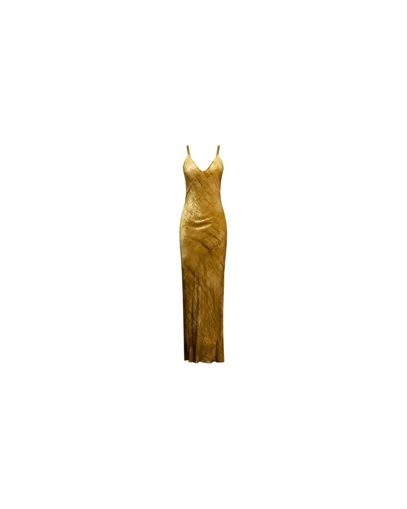 Gentryportofino KLEIDER - Maxi-Kleiderauf YOOX.COM Limettengrün