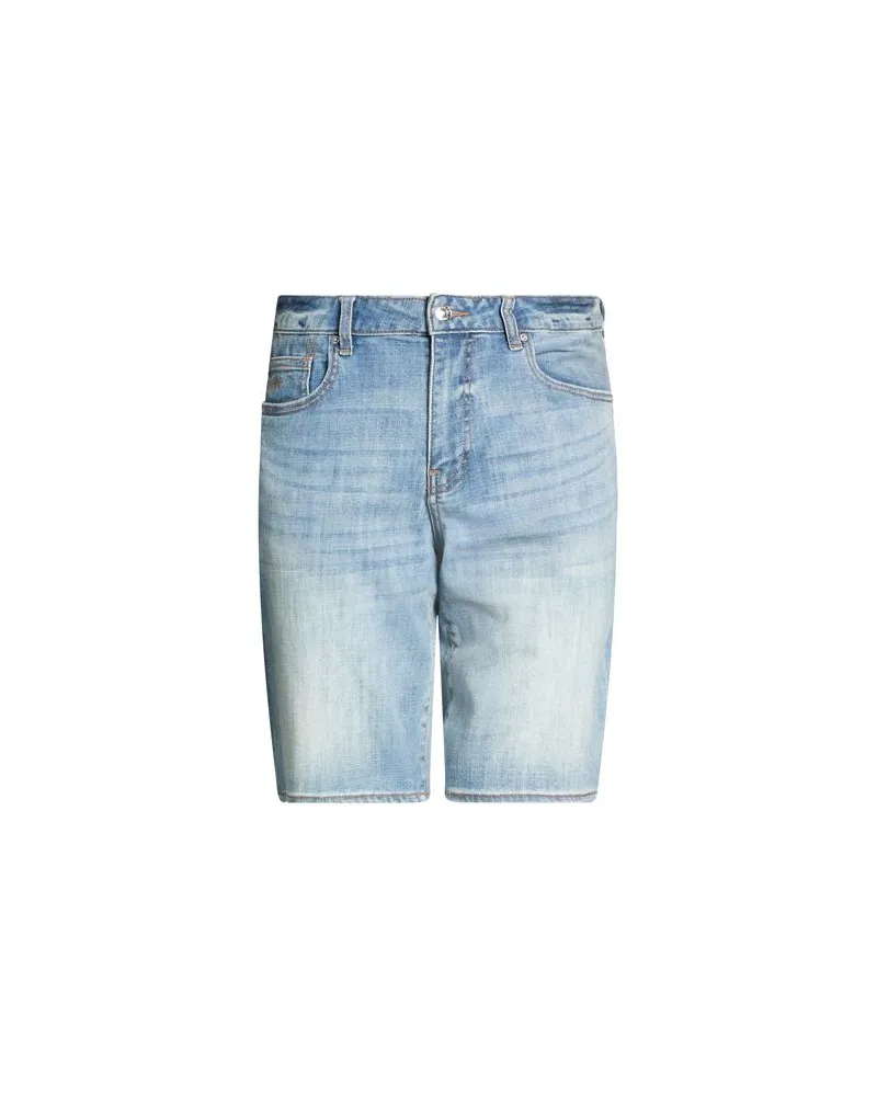 Armani Exchange HOSEN & RÖCKE - Jeansshortsauf YOOX.COM Blau