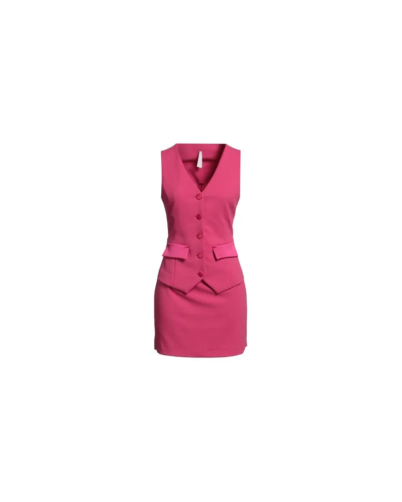 IMPERIAL KLEIDER - Mini-Kleiderauf YOOX.COM Fuchsia