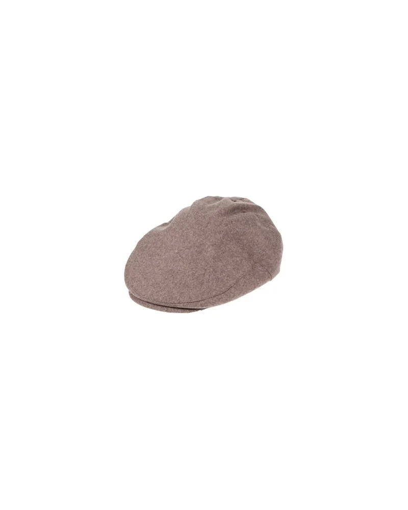 Borsalino ACCESSOIRES - Mützen & Hüteauf YOOX.COM Maulwurfsgrau