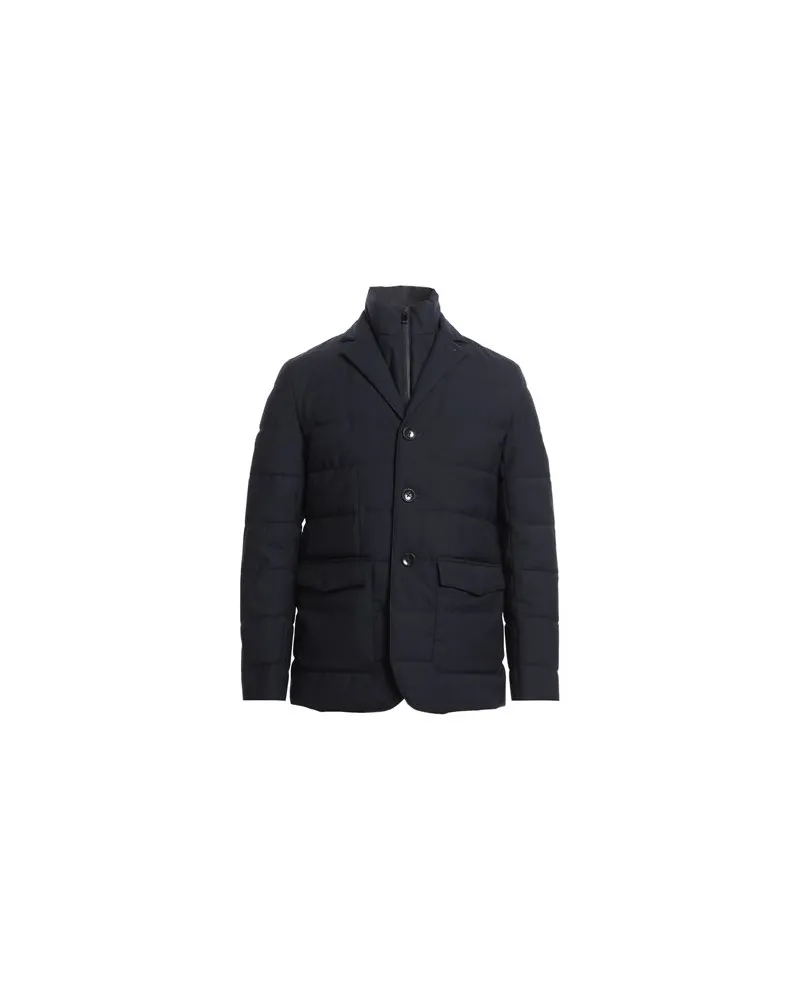 PAOLONI JACKEN & MÄNTEL - Pufferjacken & Daunenjackenauf YOOX.COM Marineblau