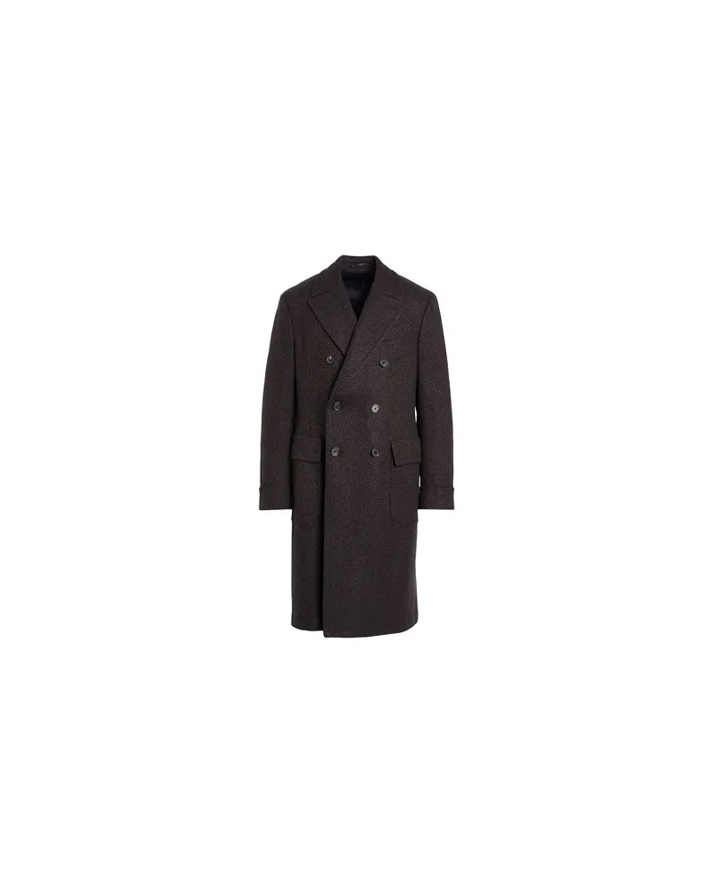 LARDINI JACKEN & MÄNTEL - Mäntelauf YOOX.COM Dunkelbraun