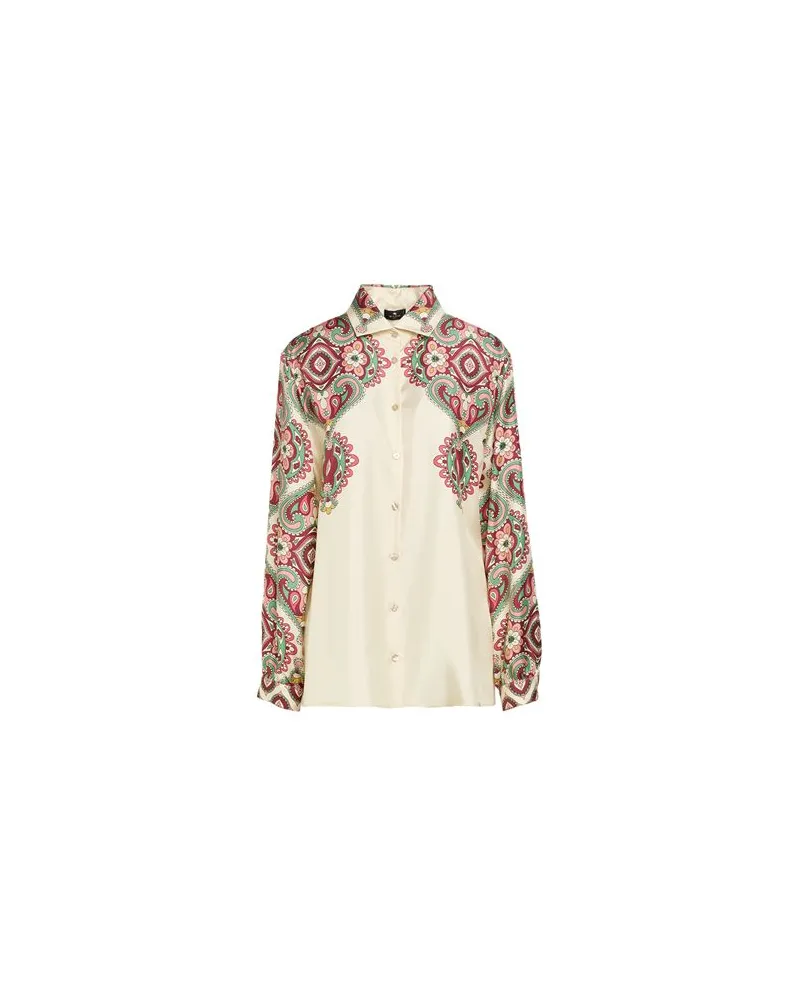 Etro TOPS - Hemdenauf YOOX.COM Cremeweiß