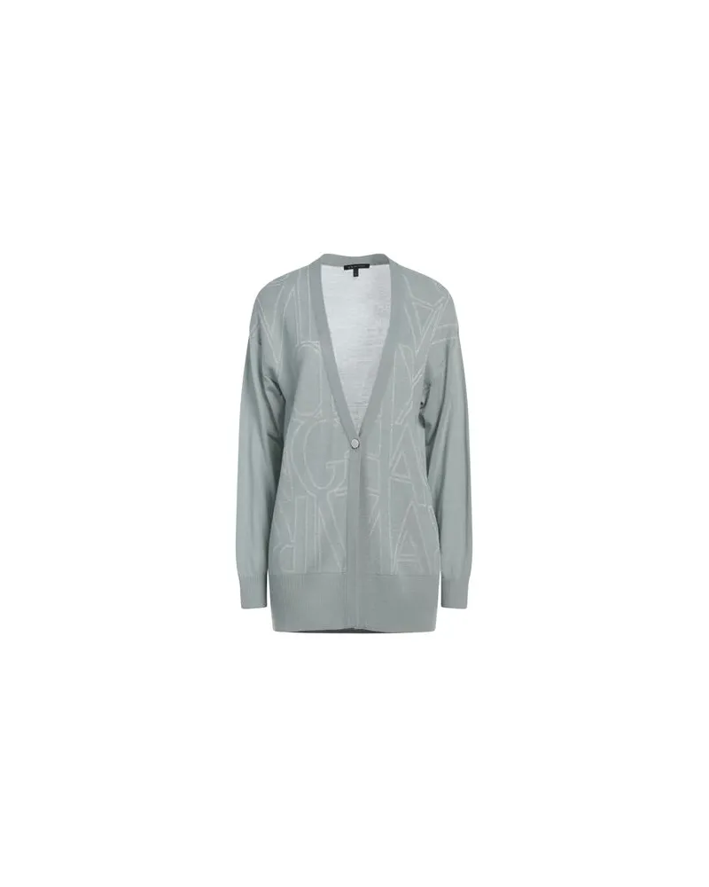 Armani Exchange STRICKWAREN - Strickjackenauf YOOX.COM Salbeigrün