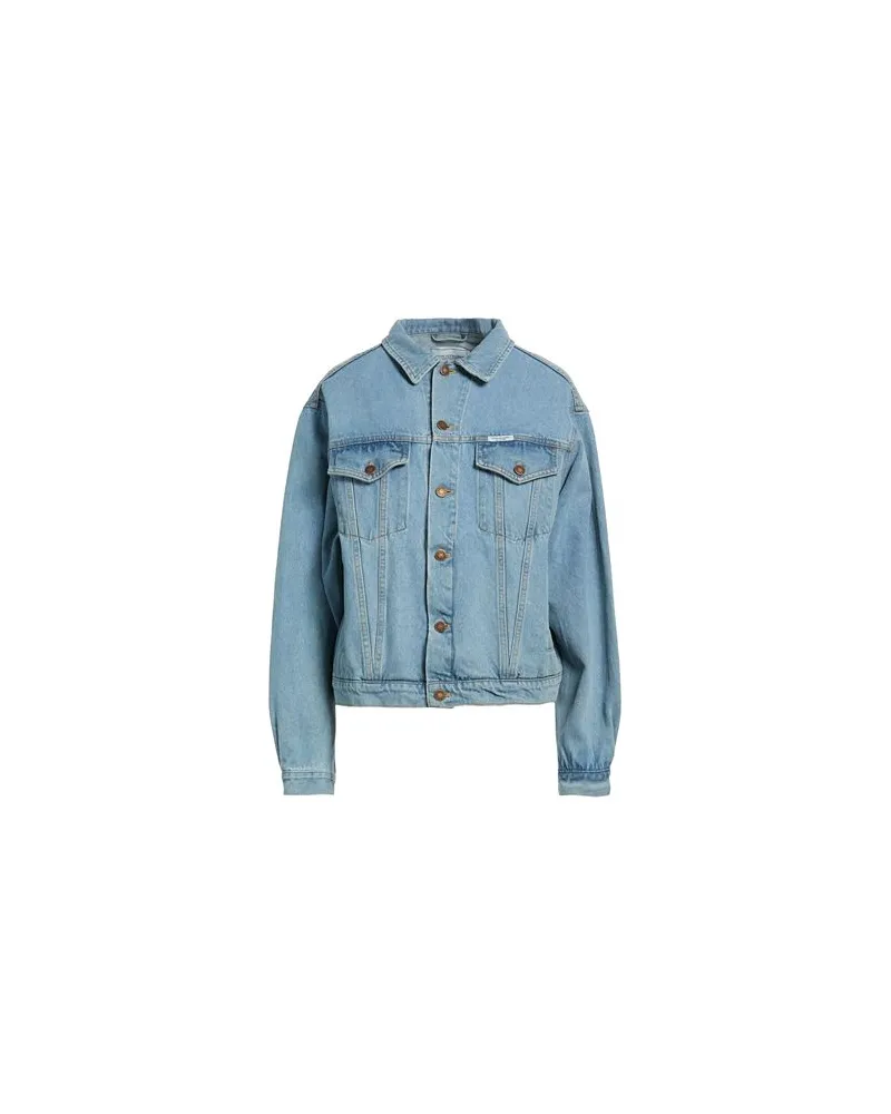 Forte Couture JACKEN & MÄNTEL - Jeansjacken/Mäntelauf YOOX.COM Blau