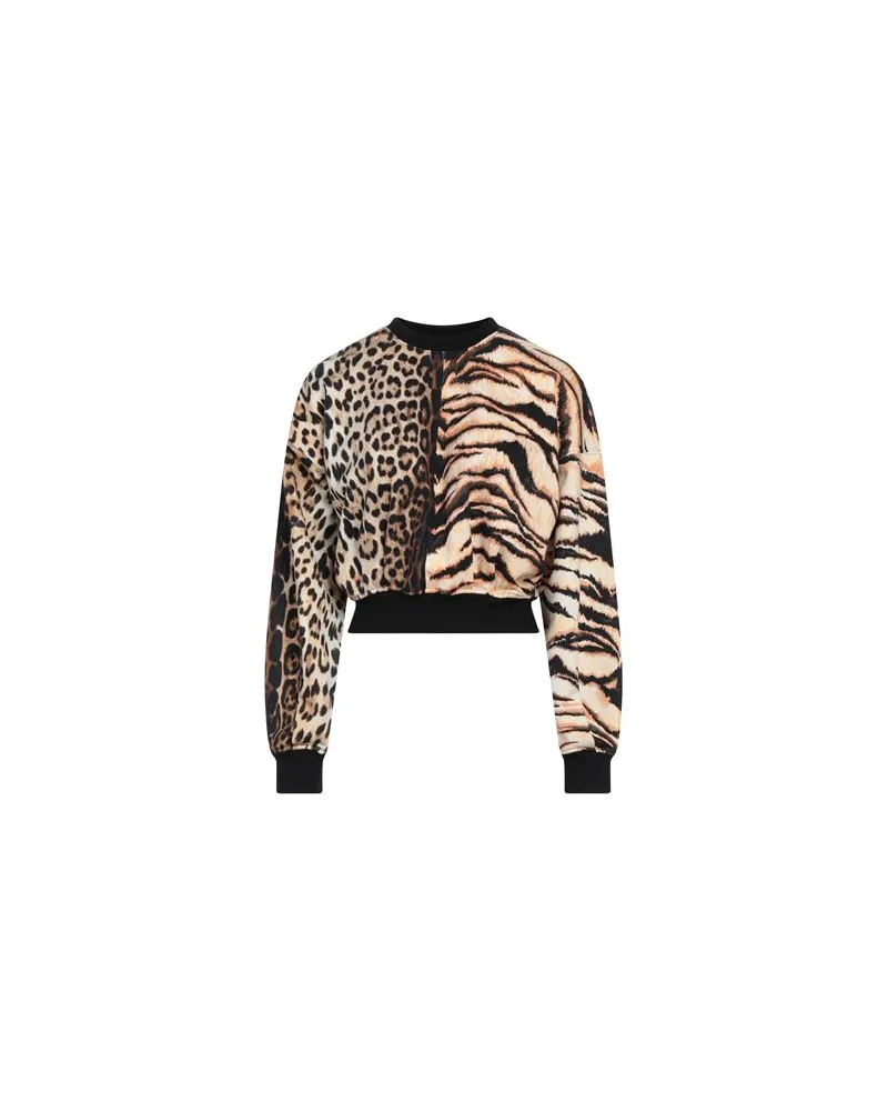 Roberto Cavalli TOPS - Sweatshirtsauf YOOX.COM Beige