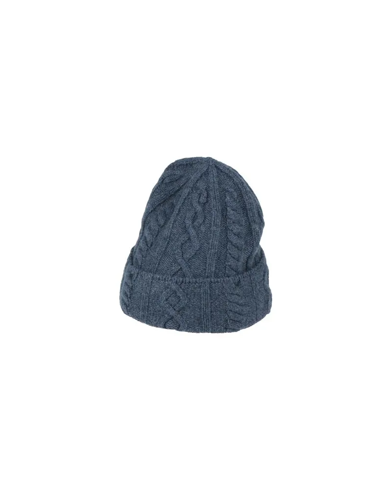 Brunello Cucinelli ACCESSOIRES - Mützen & Hüteauf YOOX.COM Marineblau