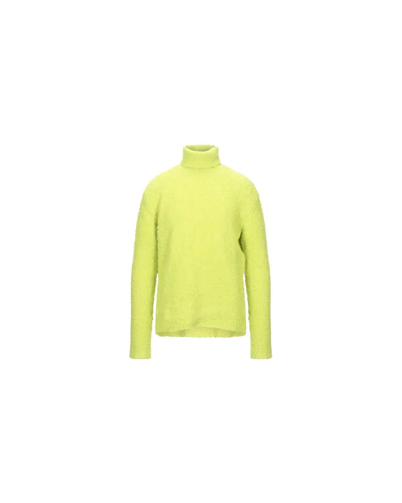 PAURA STRICKWAREN - Rollkragenpulloverauf YOOX.COM Limettengrün