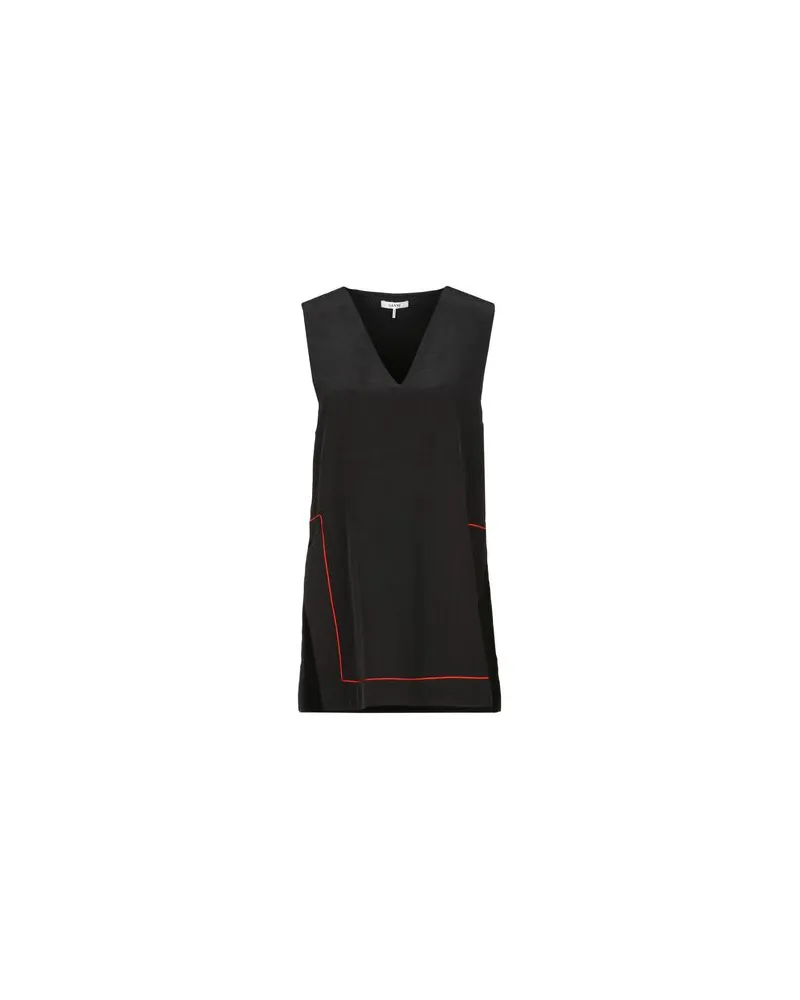 Ganni TOPS - Topsauf YOOX.COM Schwarz
