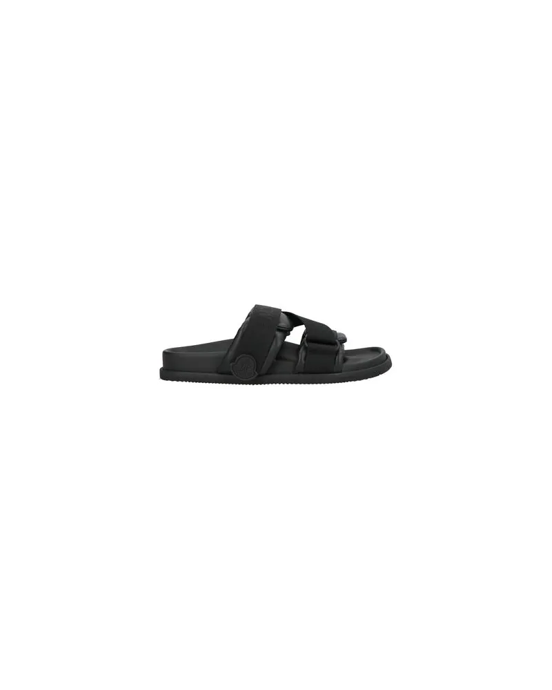 Moncler SCHUHE - Sandalenauf YOOX.COM Schwarz