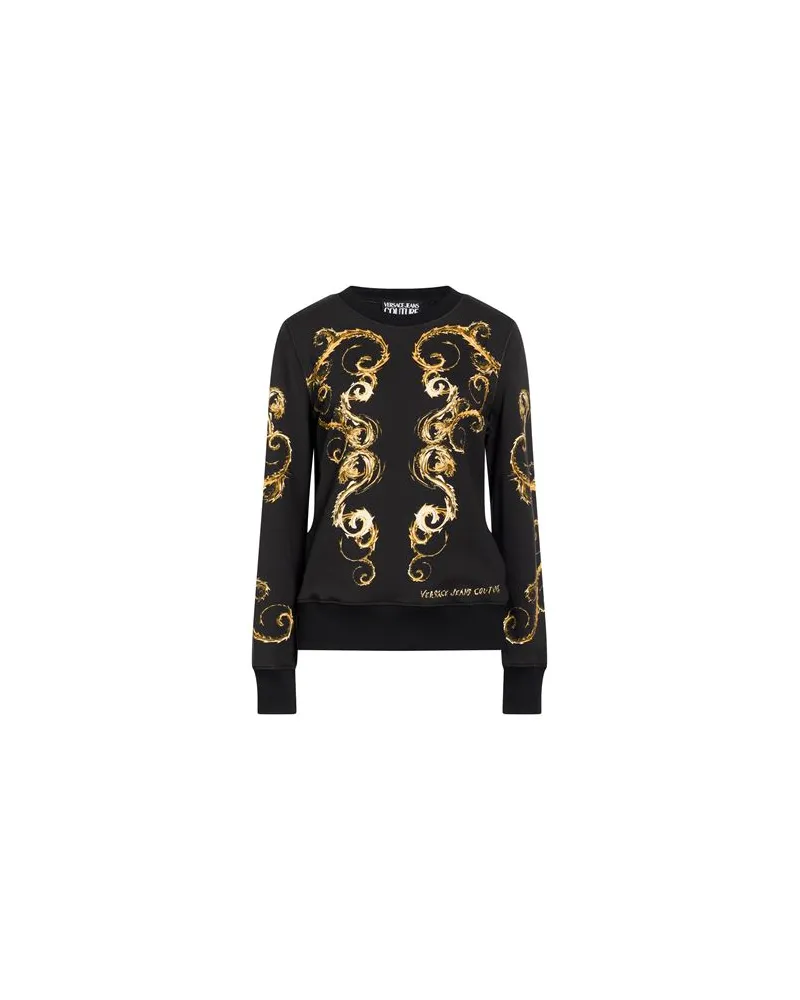 Versace Jeans TOPS - Sweatshirtsauf YOOX.COM Schwarz