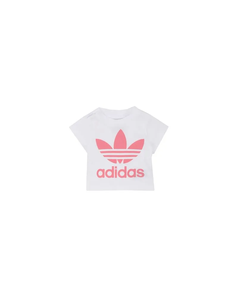 adidas TREFOIL TEE - TOPS - T-shirtsauf YOOX.COM Weiß
