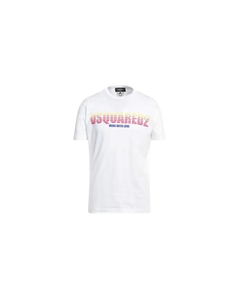 Dsquared2 TOPS - T-shirtsauf YOOX.COM Weiß