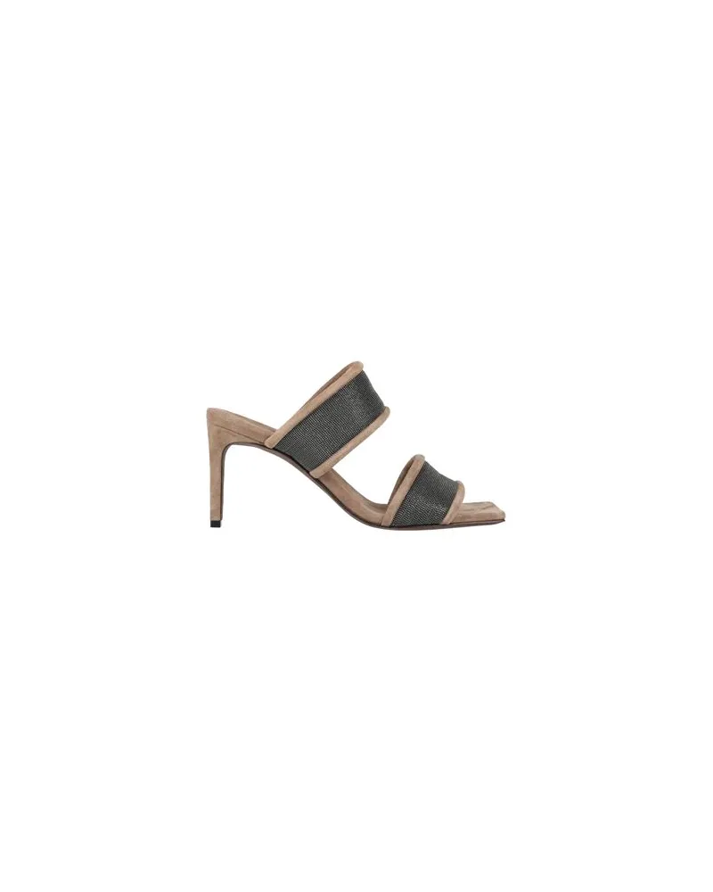 Brunello Cucinelli SCHUHE - Sandalenauf YOOX.COM Khaki