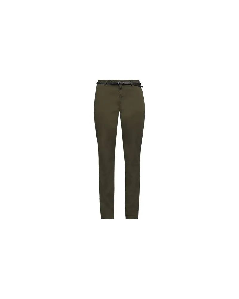 Maison Scotch HOSEN & RÖCKE - Hosenauf YOOX.COM Militärgrün