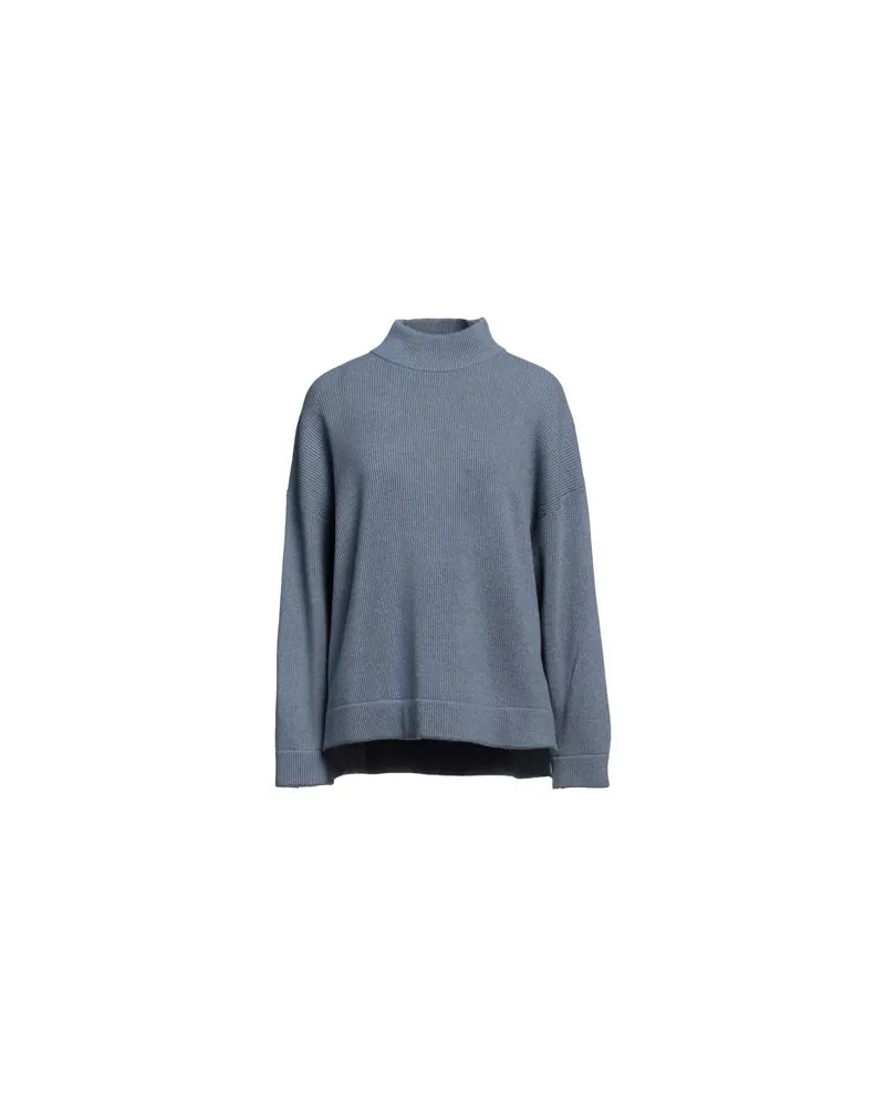 Brunello Cucinelli STRICKWAREN - Rollkragenpulloverauf YOOX.COM Blaugrau