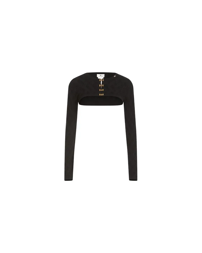 Elisabetta Franchi TOPS - Bolerosauf YOOX.COM Schwarz