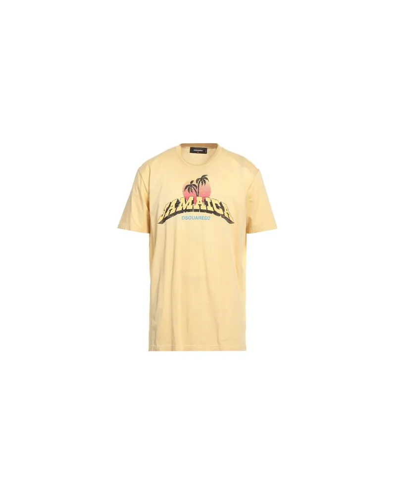 Dsquared2 TOPS - T-shirtsauf YOOX.COM Gelb