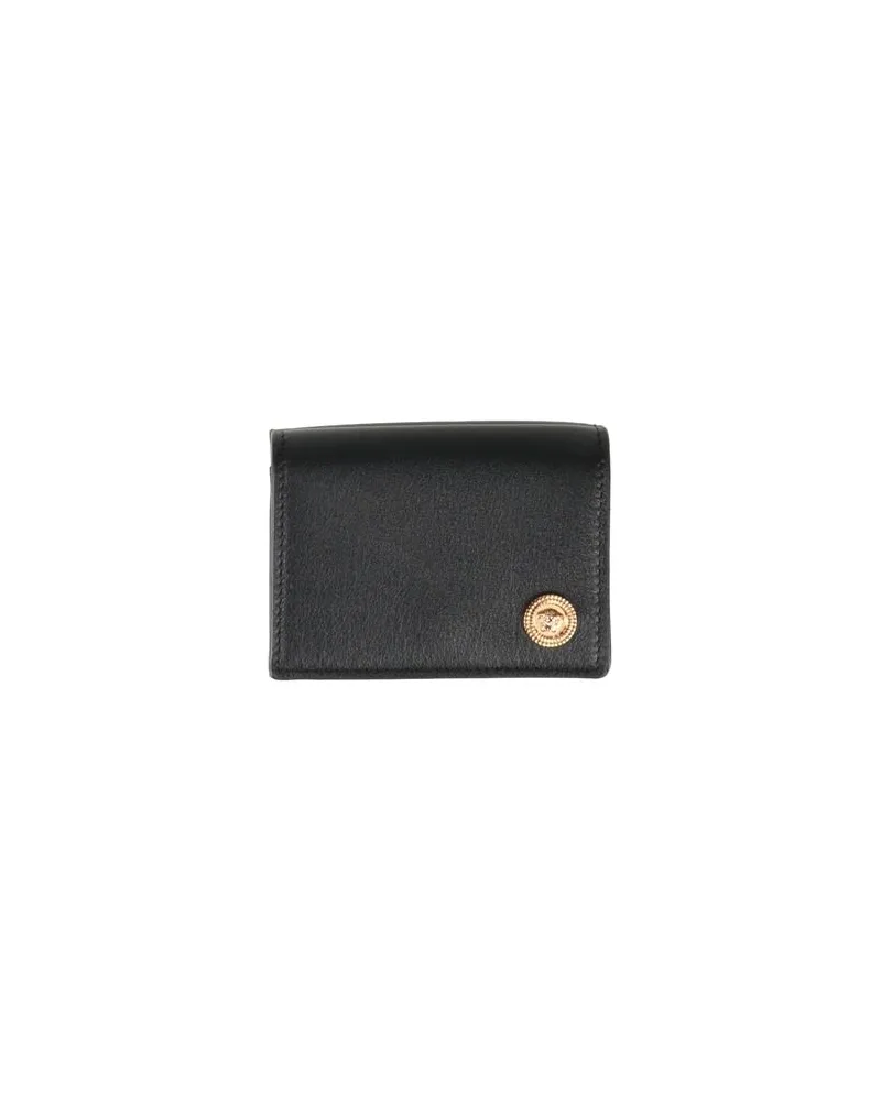 Versace Kleinlederwaren - Brieftaschenauf YOOX.COM Schwarz
